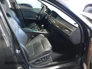 2005 BMW 5 Series 530i with VIN WBANA73545B049083, listed as a IAAI auction lot 41687711 with 206,013 mi miles. Bid and sale history available at carsss.com. Image 5.