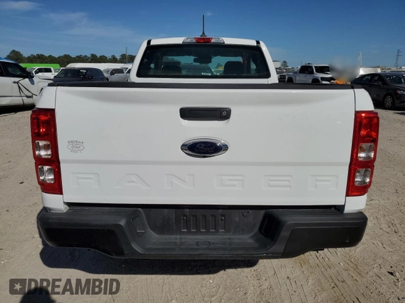 2023 Ford Ranger XL with VIN 1FTER1EH6PLE05482, listed as a Copart auction lot 49605045 with 24,422 mi miles and Salvage title. Bid and sale history available at DreamBid. Image 6.
