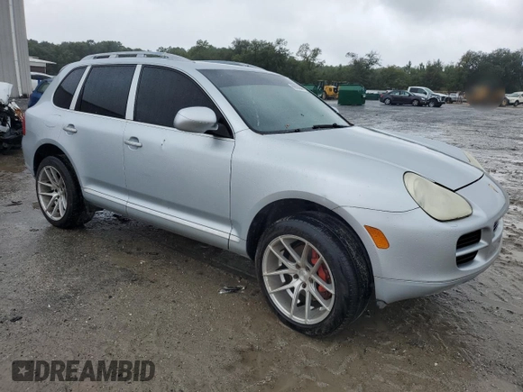 2005 Porsche Cayenne S with VIN WP1AB29P05LA60861, listed as a Copart auction lot 69835644 with 202,320 mi miles and Clean Title. Bid and sale history available at carsss.com. Image 4.