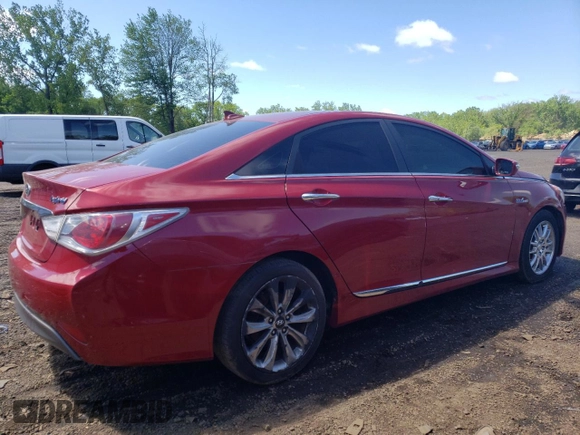 2012 Hyundai Sonata Hybrid z VIN KMHEC4A44CA039593, wystawiony jako Copart lot #55979085 z przebiegiem 128 168 mil mil oraz Czysty tytuł • Clean title. Historia ofert i sprzedaży dostępna na DreamBid. Obrazek 3.