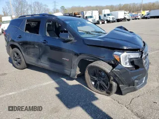 2023 GMC Terrain AT4 with VIN 3GKALYEG7PL246044, listed as a Copart auction lot 53445975 with 43,246 mi miles and Non repairable. Bid and sale history available at DreamBid. Image 4.