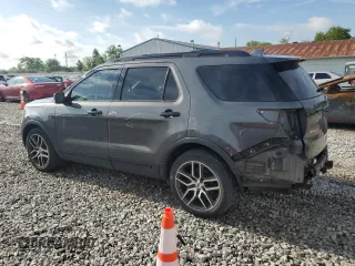 2017 Ford Explorer Sport with VIN 1FM5K8GT5HGB17022, listed as a Copart auction lot 56956435 with 85,560 mi miles and Salvage title. Bid and sale history available at DreamBid. Image 2.