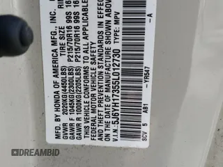 2005 Honda Element LX with VIN 5J6YH17355L012730, listed as a Copart auction lot 43391835 with 40,626 mi miles and Salvage Title. Bid and sale history available at DreamBid. Image 13.