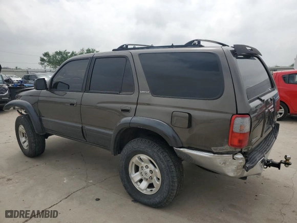 1997 Toyota 4Runner Limited with VIN JT3GN87R6V0035320, listed as a Copart auction lot 51591815 with 161,144 mi miles and Salvage Title. Bid and sale history available at carsss.com. Image 2.
