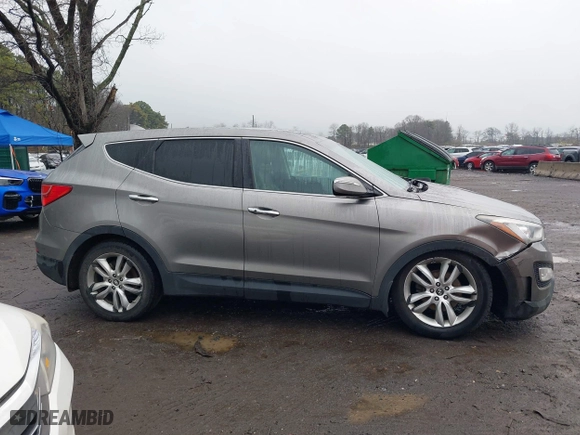 2013 Hyundai Santa Fe 2.0T Sport with VIN 5XYZWDLA3DG050022, listed as a IAAI auction lot 41957421 with 196,348 mi miles. Bid and sale history available at carsss.com. Image 13.