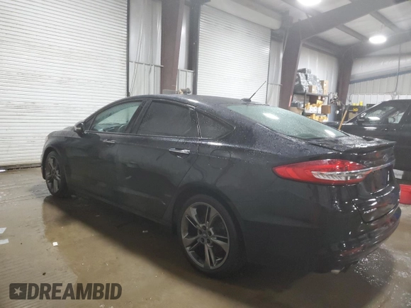 2017 Ford Fusion Sport with VIN 3FA6P0VP9HR220976, listed as a Copart auction lot 45230925 with 104,191 mi miles and Salvage Title. Bid and sale history available at carsss.com. Image 2.
