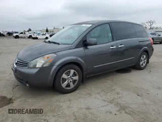 2009 Nissan Quest with VIN 5N1BV28U79N108513, listed as a Copart auction lot 87006444 with 180,671 mi miles and Clean Title. Bid and sale history available at carsss.com. Image 1.