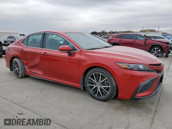 2023 Toyota Camry SE with VIN 4T1G11AK0PU172352, listed as a Copart auction lot 46303455 with 54,374 mi miles and Clean Title. Bid and sale history available at DreamBid. Image 4.