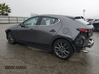 2020 Mazda Mazda3 Hatchback with VIN JM1BPALM6L1159659, listed as a Copart auction lot 45170845 with 57,391 mi miles and Salvage Title. Bid and sale history available at carsss.com. Image 2.