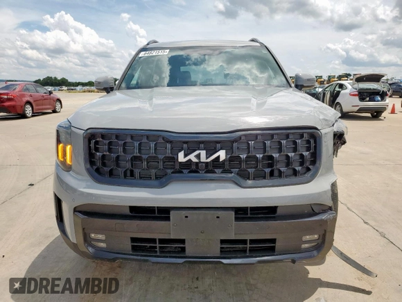 2024 Kia Telluride SX X-Line with VIN 5XYP5DGC0RG559059, listed as a Copart auction lot 64821515 with 15,839 mi miles and Salvage title. Bid and sale history available at DreamBid. Image 5.