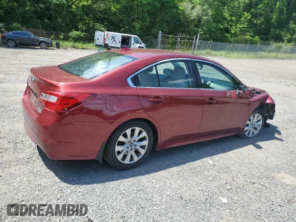 2017 Subaru Legacy Premium z VIN 4S3BNAH65H3032929, wystawiony jako Copart lot #61490195 z przebiegiem 54 863 mil mil oraz Szkoda całkowita • Salvage title. Historia ofert i sprzedaży dostępna na DreamBid. Obrazek 3.