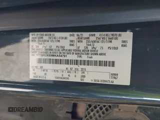 2021 Ford Transit Cargo with VIN 1FTBR3X89MKA54791, listed as a IAAI auction lot 40500801 with 57,847 mi miles and . Bid and sale history available at DreamBid. Image 9.