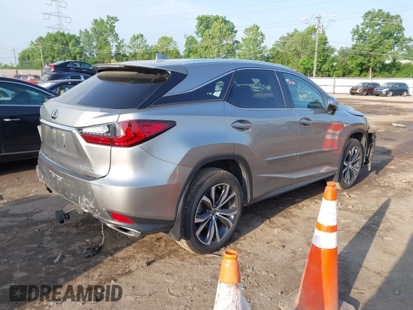 2022 Lexus RX 350 with VIN 2T2HZMAA6NC238967, listed as a IAAI auction lot 42294971 with 62,737 mi miles and . Bid and sale history available at DreamBid. Image 4.