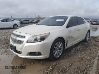 2013 Chevrolet Malibu LTZ with VIN 1G11H5SA5DF129394, listed as a Copart auction lot 51552605 with 136,982 mi miles and Salvage Title. Bid and sale history available at DreamBid. Image 1.