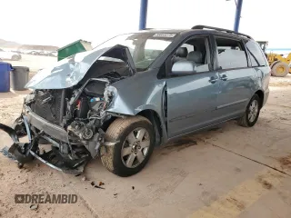 2008 Toyota Sienna XLE z VIN 5TDZK22C98S200727, wystawiony jako Copart lot #58853275 z przebiegiem 117 051 mil mil oraz Szkoda całkowita • Salvage title. Historia ofert i sprzedaży dostępna na DreamBid. Obrazek 1.