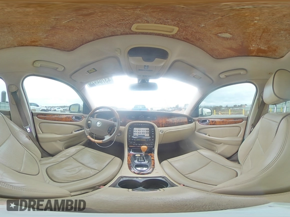 2008 Jaguar XJ with VIN SAJWA79B48SH21186, listed as a Copart auction lot 43704975 with 197,944 mi miles and Salvage Title. Bid and sale history available at carsss.com. Image 13.