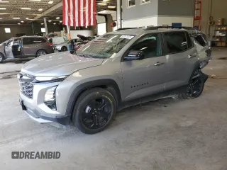 2025 Chevrolet Equinox AWD LT with VIN 3GNAXPEG2SL101729, listed as a Copart auction lot 62031835 with 15,777 mi miles and Salvage title. Bid and sale history available at DreamBid. Image 1.
