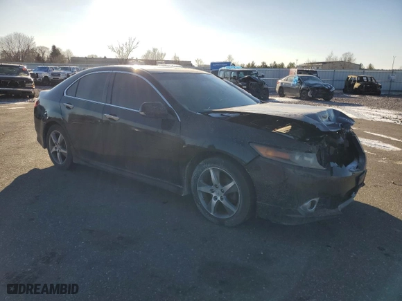 2013 Acura TSX Special Edition with VIN JH4CU2E85DC000333, listed as a Copart auction lot 83358094 with 167093 miles and Salvage Title. Bid and sale history available at carsss.com. Image 4.