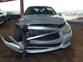 2015 Infiniti Q50 Premium with VIN JN1BV7AP9FM333610, listed as a IAAI auction lot 42029779 with 168,740 mi miles. Bid and sale history available at carsss.com. Image 6.