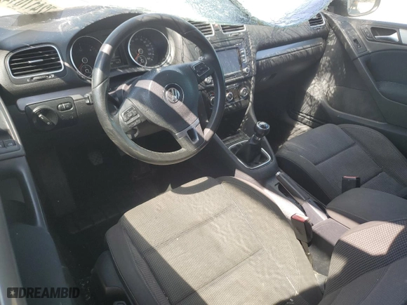2012 Volkswagen Golf TDI with VIN WVWMM7AJ3CW255913, listed as a Copart auction lot 72417014 with 78,965 mi miles and Salvage Title. Bid and sale history available at carsss.com. Image 8.