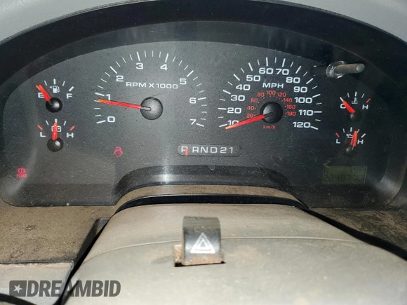 2005 Ford F-150 XL with VIN 1FTRF14535NB85138, listed as a Copart auction lot 49508915 with 224,077 mi miles and Salvage title. Bid and sale history available at DreamBid. Image 9.