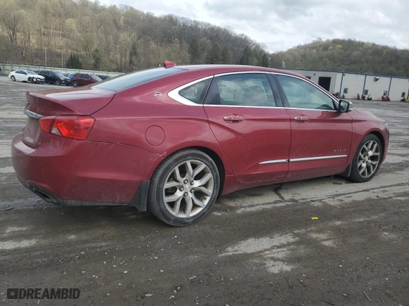 2014 Chevrolet Impala LTZ with VIN 1G1155S32EU121891, listed as a Copart auction lot 53575835 with 179,170 mi miles and Salvage Title. Bid and sale history available at carsss.com. Image 3.