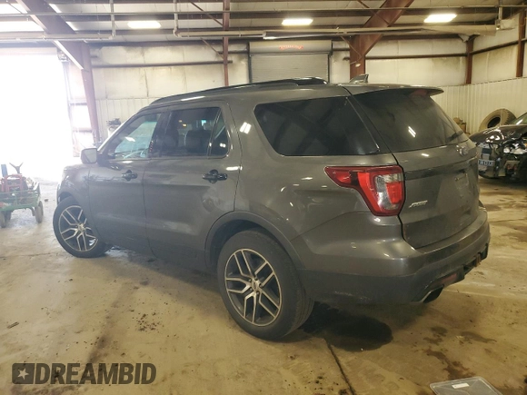 2016 Ford Explorer Sport z VIN 1FM5K8GT5GGA73019, wystawiony jako Copart lot #59427895 z przebiegiem 157 521 mil mil oraz Czysty tytuł • Clean title. Historia ofert i sprzedaży dostępna na DreamBid. Obrazek 2.