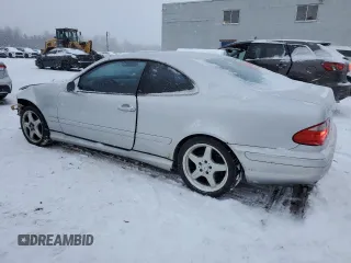 2002 Mercedes-Benz CLK 320/430 with VIN WDBLJ70G02T102690, listed as a Copart auction lot 78041304 with 235,235 mi miles and Salvage Title. Bid and sale history available at DreamBid. Image 2.