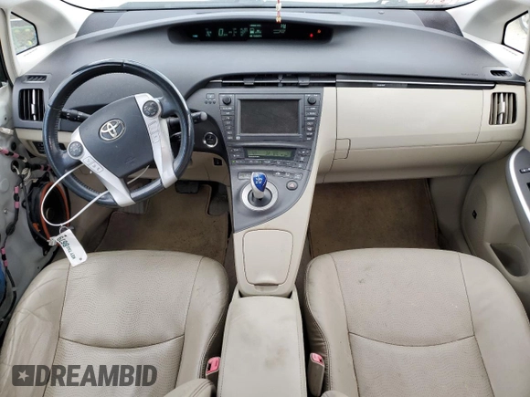2010 Toyota Prius II z VIN JTDKN3DU1A0127124, wystawiony jako Copart lot #73313634 z przebiegiem 102 687 mil mil oraz Nie do naprawy • Non repairable. Historia ofert i sprzedaży dostępna na DreamBid. Obrazek 8.