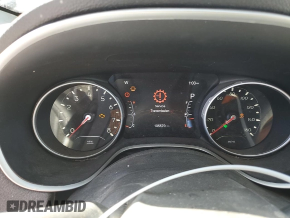 2020 Jeep Compass Limited z VIN 3C4NJDCB0LT215585, wystawiony jako Copart lot #50171655 z przebiegiem 105 579 mil mil oraz Szkoda całkowita • Salvage title. Historia ofert i sprzedaży dostępna na DreamBid. Obrazek 9.