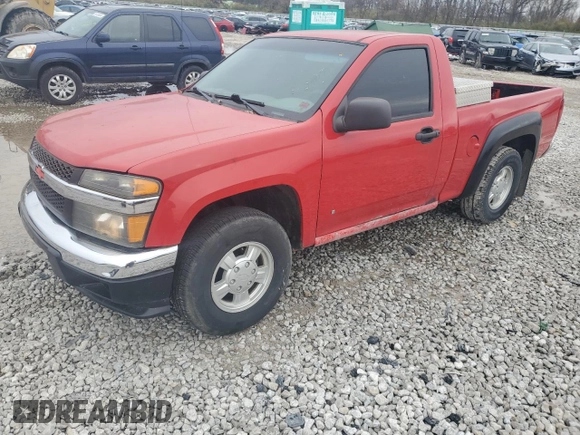 2008 Chevrolet Colorado LS with VIN 1GCCS149X88226324, listed as a Copart auction lot 81821074 with 145,349 mi miles and Salvage Title. Bid and sale history available at DreamBid. Image 1.