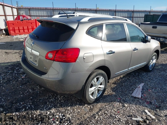 2012 Nissan Rogue SL with VIN JN8AS5MT8CW604109, listed as a IAAI auction lot 41869255 with 125,282 mi miles and . Bid and sale history available at DreamBid. Image 4.