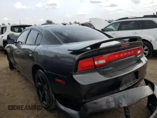 2014 Dodge Charger SXT with VIN 2C3CDXHG4EH334549, listed as a Copart auction lot 63963874 with 169,246 mi miles and Salvage Title. Bid and sale history available at carsss.com. Image 2.
