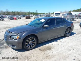 2014 Chrysler 300 with VIN 2C3CCABG2EH376713, listed as a IAAI auction lot 41813577 with 125,115 mi miles. Bid and sale history available at carsss.com. Image 2.