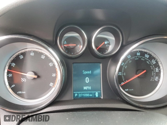 2016 Buick Encore with VIN KL4CJASB0GB719305, listed as a Copart auction lot 45307235 with 71,098 mi miles and Salvage Title. Bid and sale history available at DreamBid. Image 9.