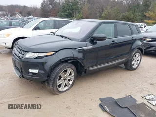 2013 Land Rover Range Rover Evoque Pure Plus with VIN SALVP2BG9DH818480, listed as a IAAI auction lot 41651129 with 98,894 mi miles. Bid and sale history available at carsss.com. Image 18.