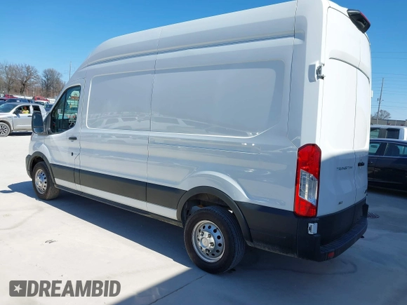 2023 Ford Transit Cargo with VIN 1FTBR2X86PKA51393, listed as a IAAI auction lot 41769269 with 91,032 mi miles and . Bid and sale history available at DreamBid. Image 3.