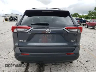 2021 Toyota RAV4 XLE Premium with VIN 2T3C1RFV5MC132613, listed as a Copart auction lot 59690715 with 15,491 mi miles and Salvage title. Bid and sale history available at DreamBid. Image 6.