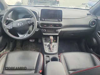 2022 Hyundai Kona Limited with VIN KM8K5CA36NU799153, listed as a Copart auction lot 43559115 with 51,544 mi miles and Clean Title. Bid and sale history available at DreamBid. Image 8.