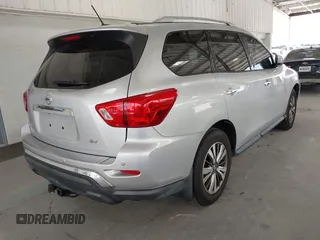 2018 Nissan Pathfinder SL with VIN 5N1DR2MN7JC679155, listed as a IAAI auction lot 42546774 with 105,614 mi miles and . Bid and sale history available at DreamBid. Image 4.