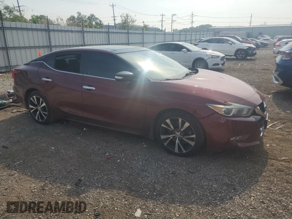2016 Nissan Maxima S z VIN 1N4AA6AP1GC386815, wystawiony jako Copart lot #60817245 z przebiegiem Nie podano mil oraz Szkoda całkowita • Salvage title. Historia ofert i sprzedaży dostępna na DreamBid. Obrazek 4.