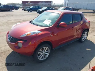 2012 Nissan Juke SL with VIN JN8AF5MV6CT115425, listed as a IAAI auction lot 42217630 with 153,361 mi miles and . Bid and sale history available at carsss.com. Image 2.
