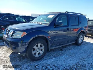 2008 Nissan Pathfinder SE with VIN 5N1AR18B88C613074, listed as a IAAI auction lot 41618057 with NaN miles. Bid and sale history available at carsss.com. Image 17.