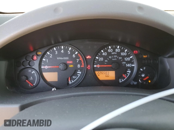 2008 Nissan Frontier SE with VIN 1N6AD07W88C428022, listed as a Copart auction lot 76996844 with 226,583 mi miles and Clean title. Bid and sale history available at DreamBid. Image 9.
