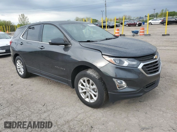 2018 Chevrolet Equinox LT z VIN 2GNAXSEV7J6190296, wystawiony jako Copart lot #54657585 z przebiegiem 96 297 mil mil oraz Szkoda całkowita • Salvage title. Historia ofert i sprzedaży dostępna na DreamBid. Obrazek 4.
