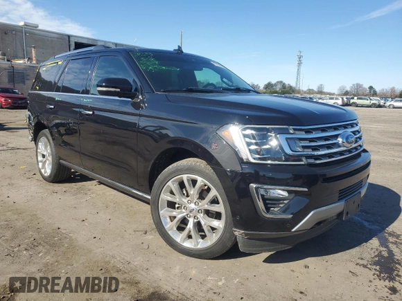 2019 Ford Expedition Limited with VIN 1FMJU2AT5KEA80135, listed as a Copart auction lot 49784355 with 34,153 mi miles and Salvage title. Bid and sale history available at DreamBid. Image 4.