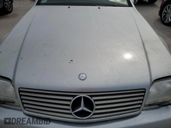 2001 Mercedes-Benz SL 500 with VIN WDBFA68F91F195550, listed as a Copart auction lot 73820644 with Not provided miles and Salvage title. Bid and sale history available at DreamBid. Image 11.