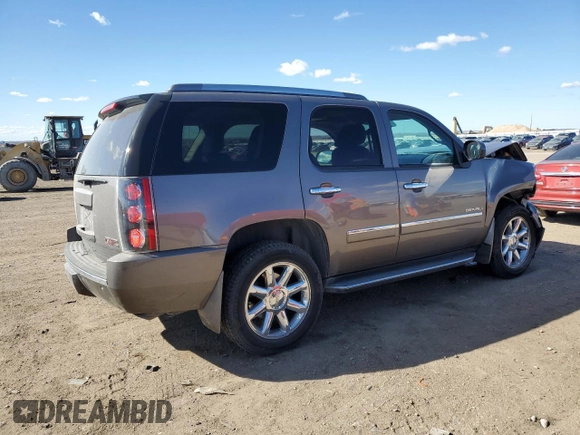 2013 GMC Yukon Denali with VIN 1GKS2EEF1DR124099, listed as a Copart auction lot 46895985 with 133,898 mi miles and Salvage Title. Bid and sale history available at carsss.com. Image 3.