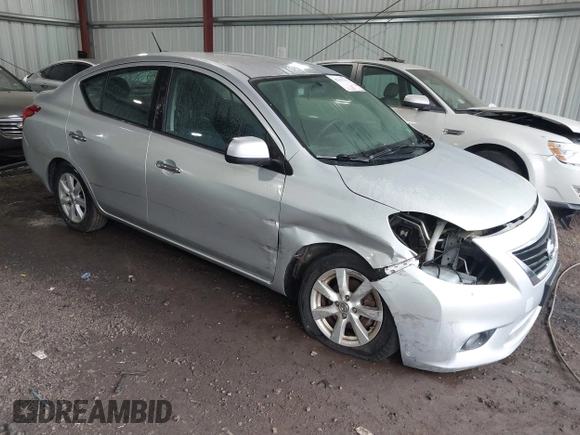 2012 Nissan Versa SV with VIN 3N1CN7AP1CL928493, listed as a IAAI auction lot 42417672 with 140,687 mi miles and . Bid and sale history available at DreamBid. Image 1.