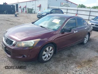 2009 Honda Accord EX-L with VIN 1HGCP36809A026761, listed as a IAAI auction lot 42163300 with 173,652 mi miles and . Bid and sale history available at DreamBid. Image 2.